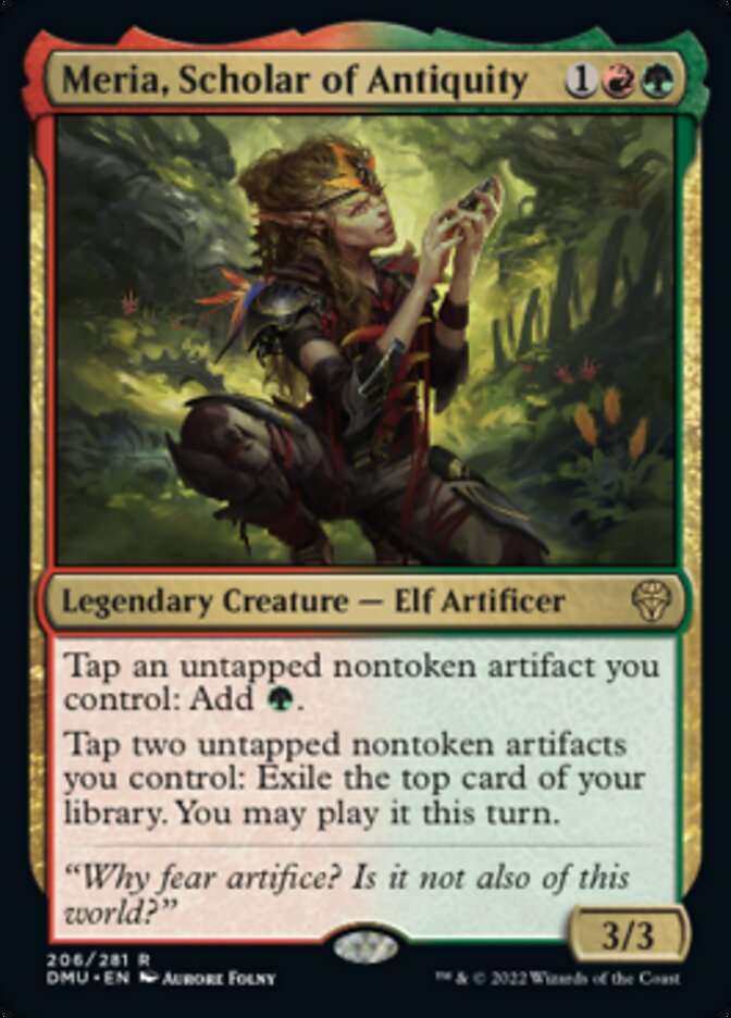 Meria, Scholar of Antiquity [Dominaria United] | Enigma On Main