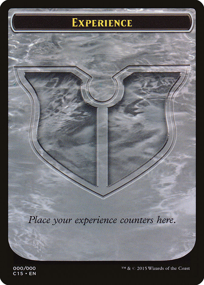 Experience // Experience Double-Sided Token [Commander 2015 Tokens] | Enigma On Main