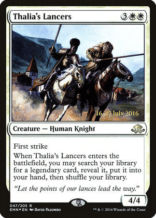 Thalia's Lancers [Eldritch Moon Promos] | Enigma On Main