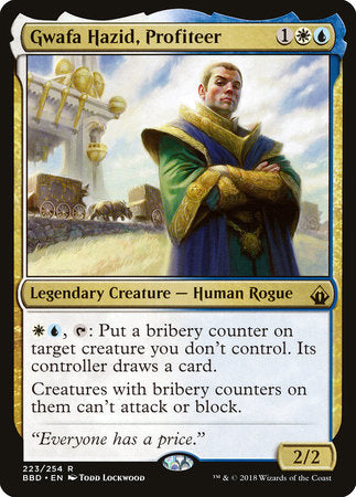 Gwafa Hazid, Profiteer [Battlebond] | Enigma On Main