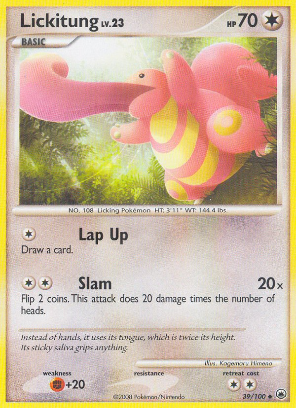 Lickitung (39/100) [Diamond & Pearl: Majestic Dawn] | Enigma On Main