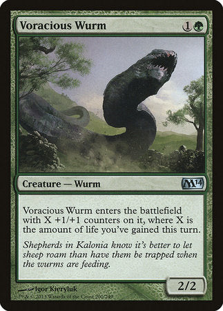 Voracious Wurm [Magic 2014] | Enigma On Main