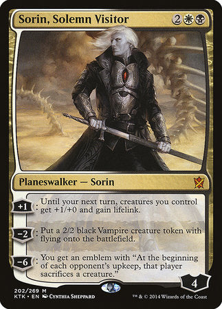 Sorin, Solemn Visitor [Khans of Tarkir] | Enigma On Main