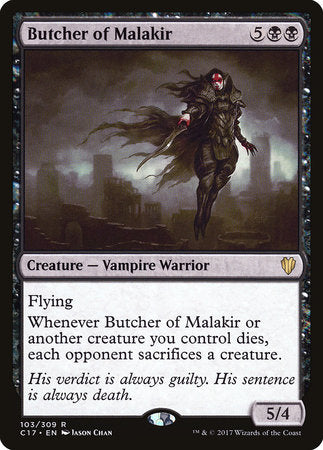 Butcher of Malakir [Commander 2017] | Enigma On Main