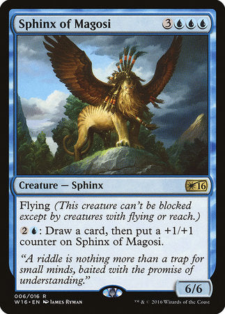 Sphinx of Magosi [Welcome Deck 2016] | Enigma On Main