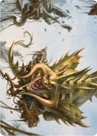 Canopy Baloth Art Card [Zendikar Rising Art Series] | Enigma On Main