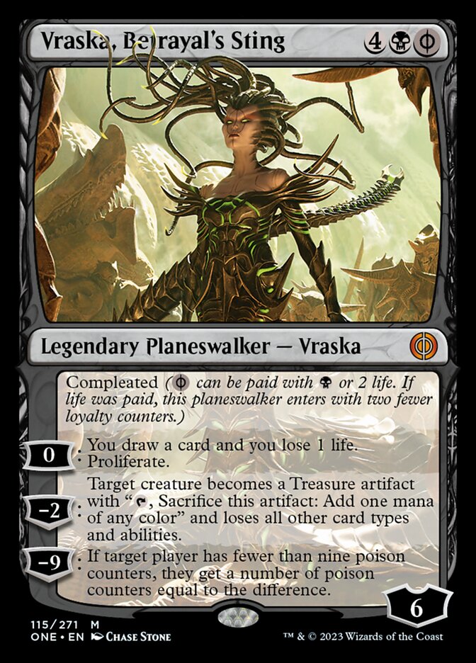 Vraska, Betrayal's Sting [Phyrexia: All Will Be One] | Enigma On Main