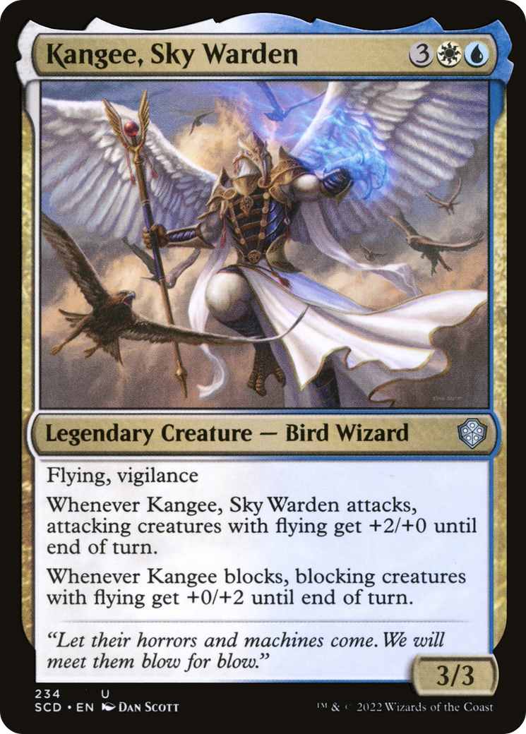 Kangee, Sky Warden [Starter Commander Decks] | Enigma On Main