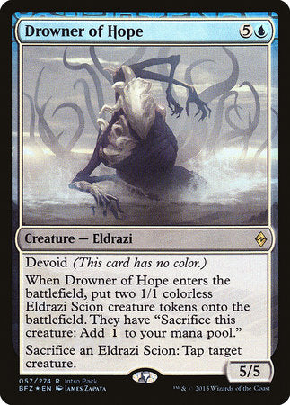 Drowner of Hope [Battle for Zendikar Promos] | Enigma On Main