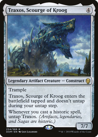 Traxos, Scourge of Kroog [Dominaria] | Enigma On Main