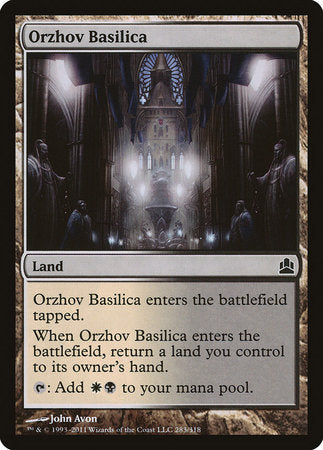 Orzhov Basilica [Commander 2011] | Enigma On Main