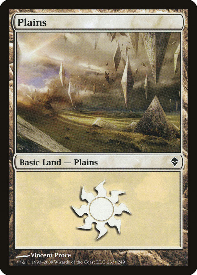 Plains (233a) [Zendikar] | Enigma On Main