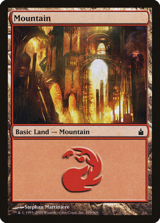 Mountain (299) [Ravnica: City of Guilds] | Enigma On Main