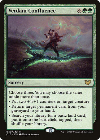 Verdant Confluence [Commander 2015] | Enigma On Main