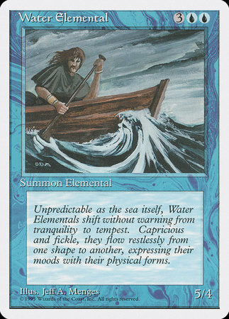 Water Elemental [Fourth Edition] | Enigma On Main