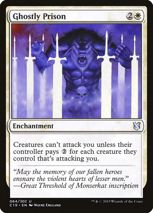 Ghostly Prison [Commander 2019] | Enigma On Main