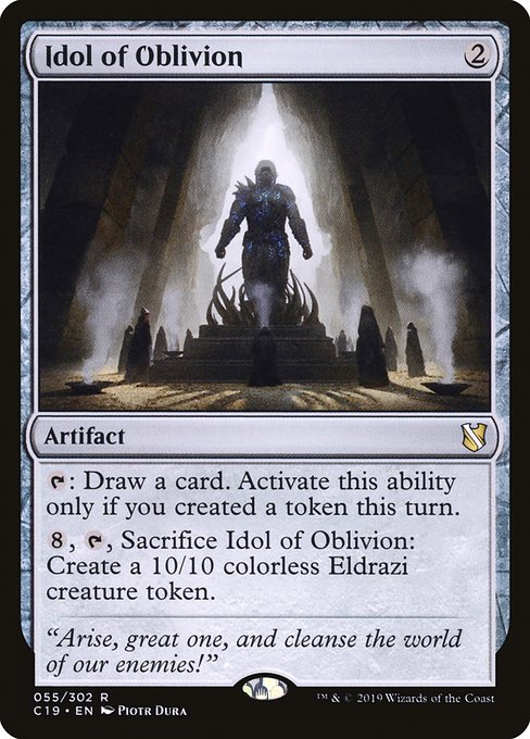 Idol of Oblivion [Commander 2019] | Enigma On Main