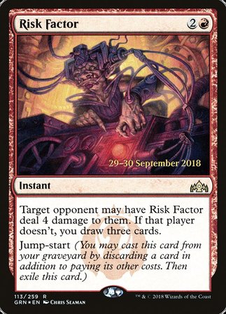 Risk Factor [Guilds of Ravnica Promos] | Enigma On Main