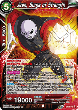 Jiren, Surge of Strength (BT14-015) [Cross Spirits] | Enigma On Main