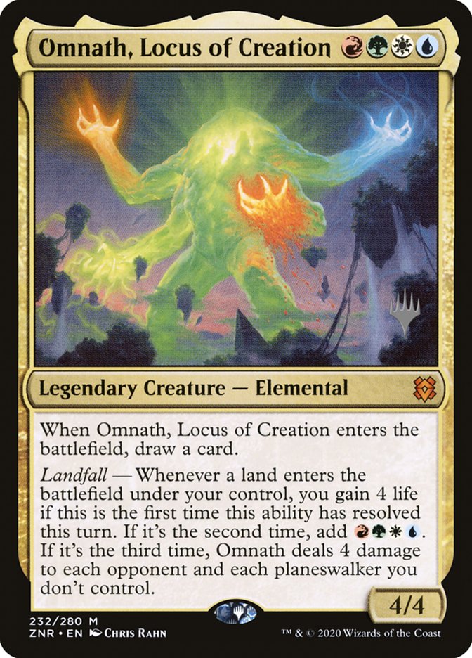 Omnath, Locus of Creation (Promo Pack) [Zendikar Rising Promos] | Enigma On Main