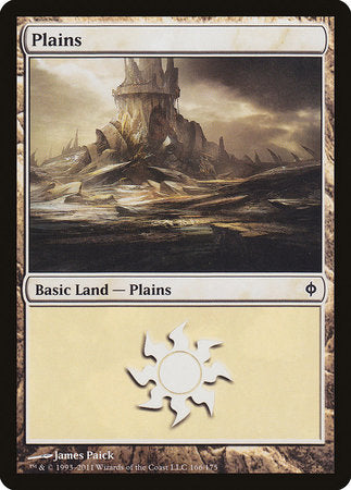 Plains (166) [New Phyrexia] | Enigma On Main