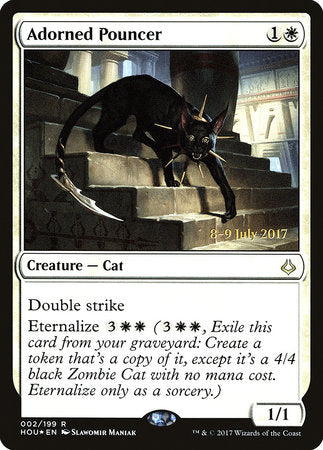 Adorned Pouncer [Hour of Devastation Promos] | Enigma On Main