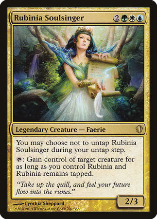 Rubinia Soulsinger [Commander 2013] | Enigma On Main