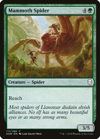Mammoth Spider [Dominaria] | Enigma On Main
