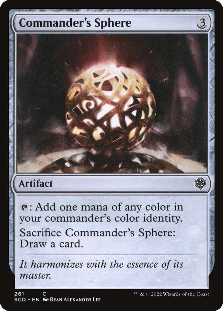 Commander's Sphere [Starter Commander Decks] | Enigma On Main