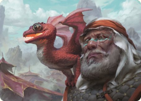 Dragon Whelp Art Card [Dominaria United Art Series] | Enigma On Main