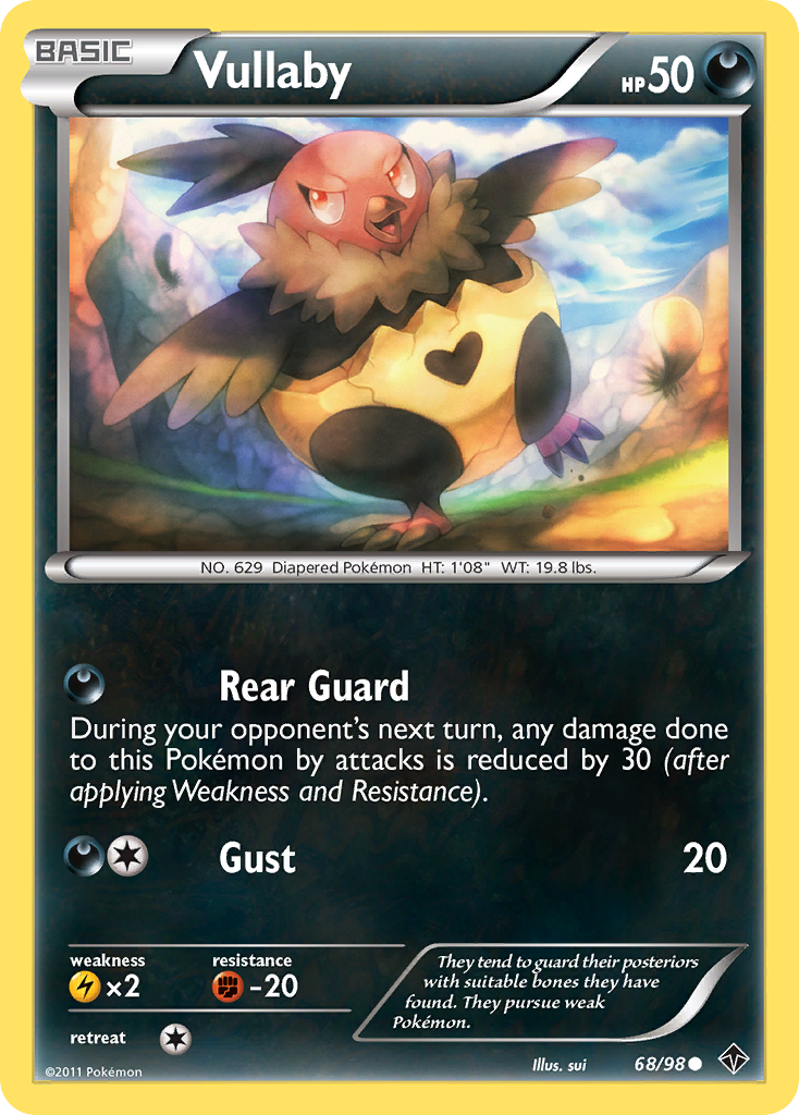 Vullaby (68/98) [Black & White: Emerging Powers] | Enigma On Main