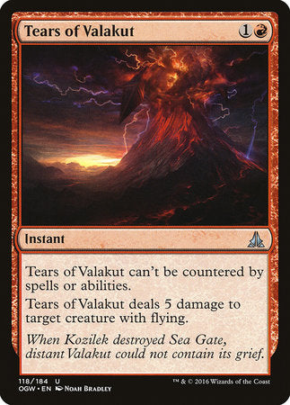 Tears of Valakut [Oath of the Gatewatch] | Enigma On Main