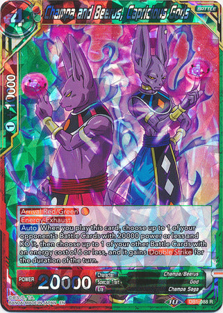 Champa and Beerus, Capricious Gods (DB1-088) [Dragon Brawl] | Enigma On Main