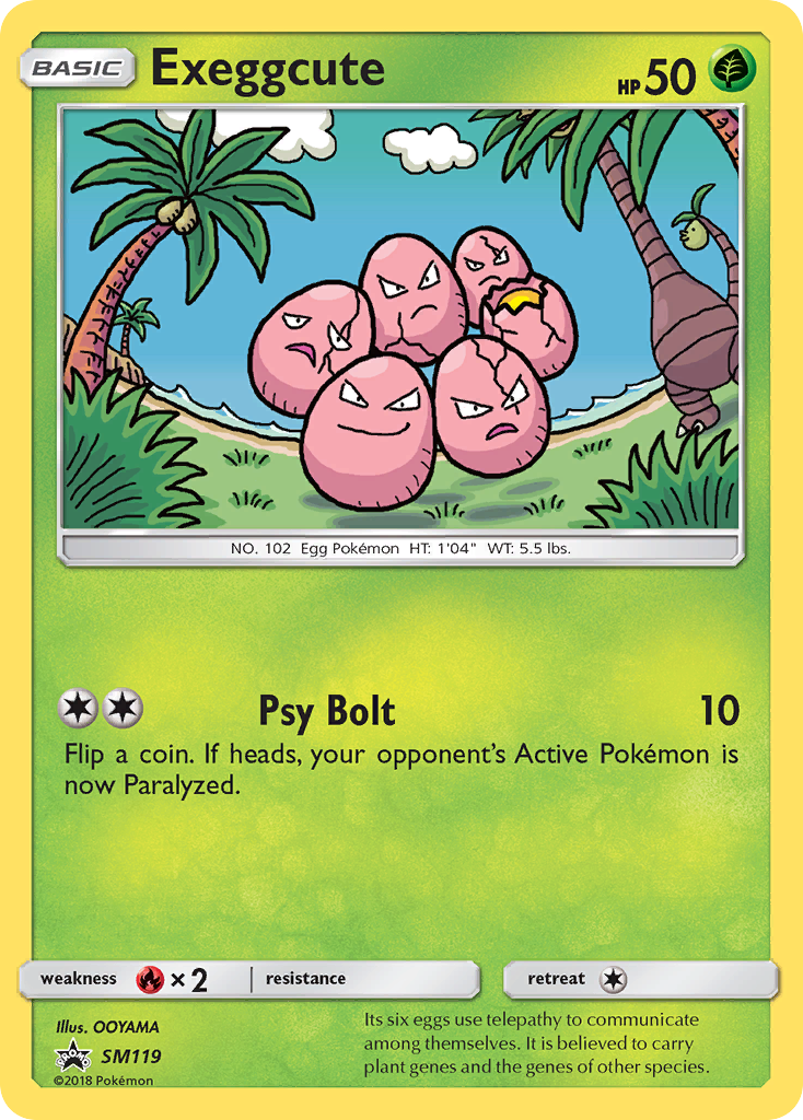 Exeggcute (SM119) [Sun & Moon: Black Star Promos] | Enigma On Main