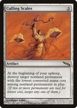 Culling Scales [Mirrodin] | Enigma On Main