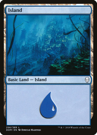 Island (256) [Dominaria] | Enigma On Main