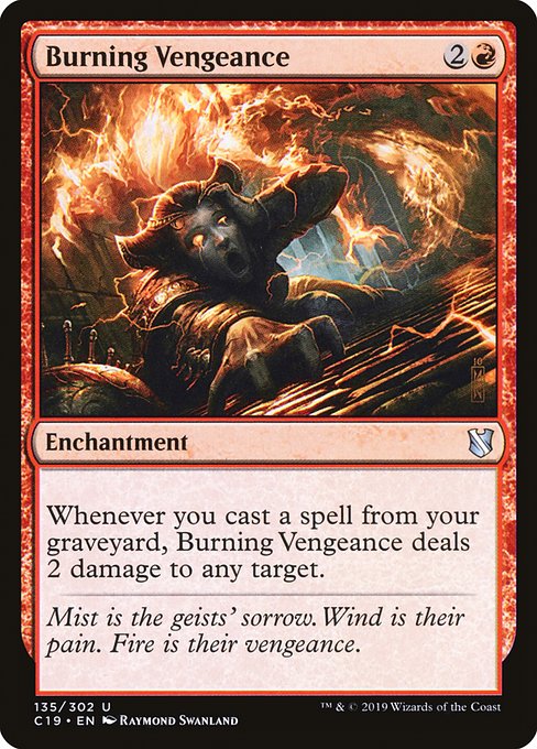 Burning Vengeance [Commander 2019] | Enigma On Main