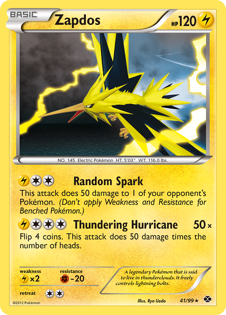 Zapdos (41/99) [Black & White: Next Destinies] | Enigma On Main