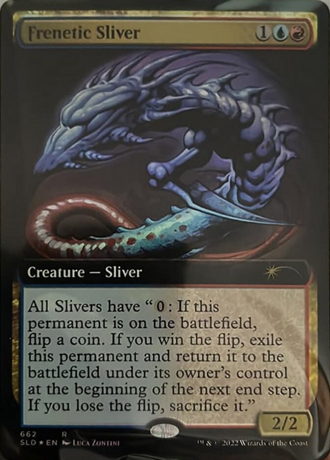 Frenetic Sliver (Extended Art) [Secret Lair Drop Promos] | Enigma On Main