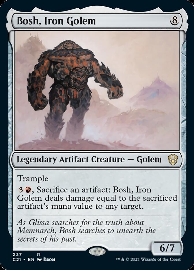 Bosh, Iron Golem [Commander 2021] | Enigma On Main