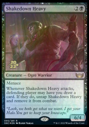 Shakedown Heavy [Streets of New Capenna Prerelease Promos] | Enigma On Main