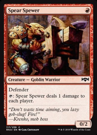 Spear Spewer [Ravnica Allegiance] | Enigma On Main