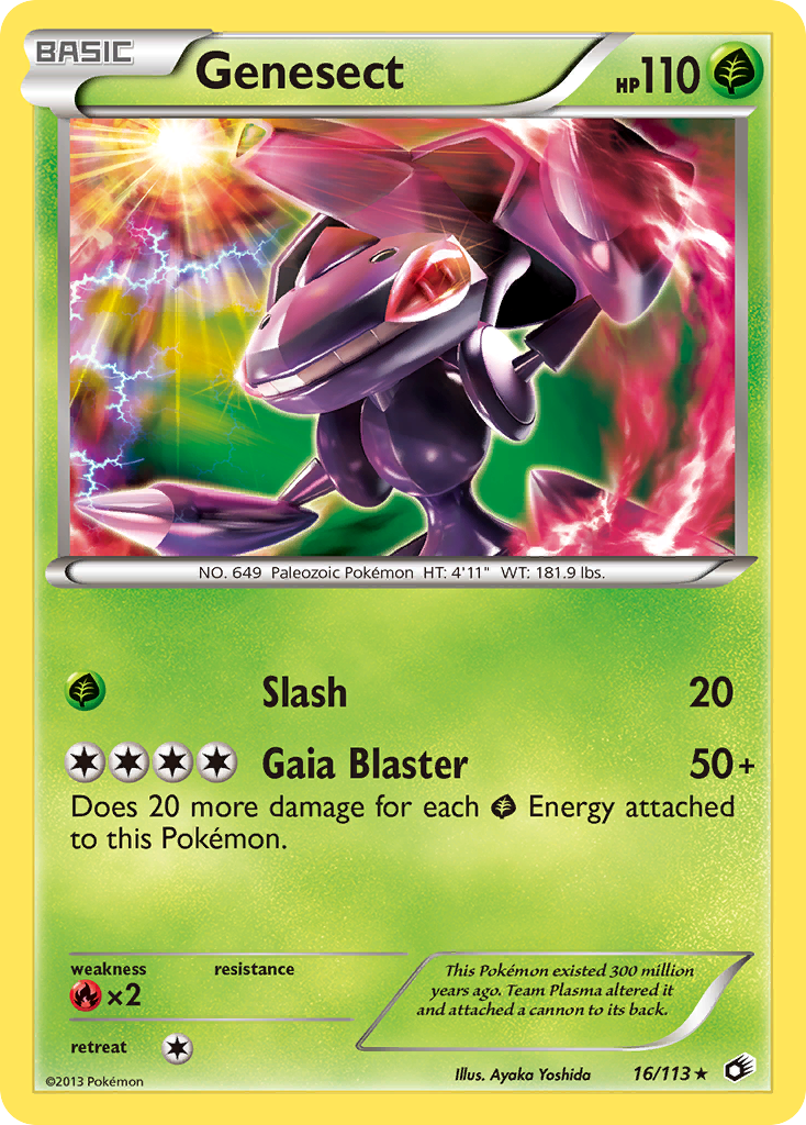 Genesect (16/113) [Black & White: Legendary Treasures] | Enigma On Main