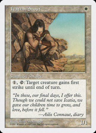 Icatian Scout [Fifth Edition] | Enigma On Main