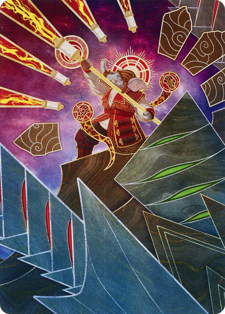 Quintorius, Loremaster Art Card (63) [March of the Machine Art Series] | Enigma On Main