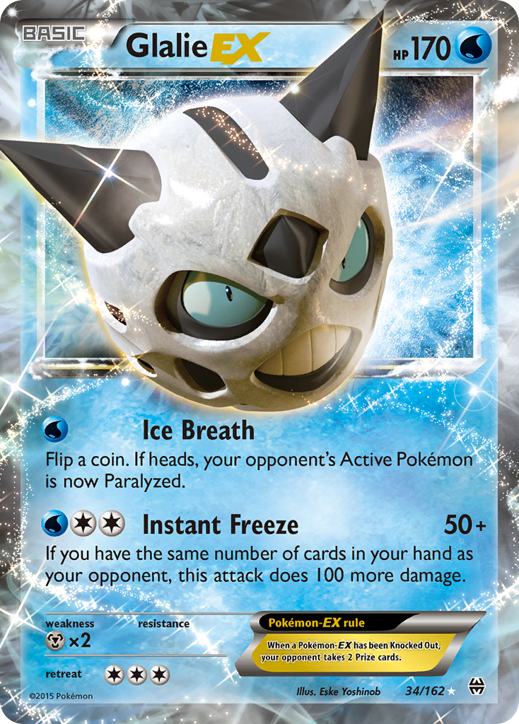 Glalie EX (34/162) [XY: BREAKthrough] | Enigma On Main