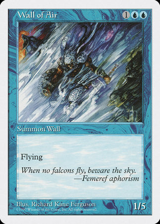 Wall of Air [Fifth Edition] | Enigma On Main