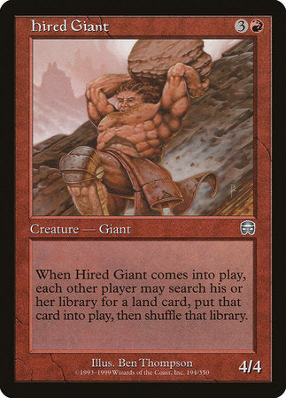 Hired Giant [Mercadian Masques] | Enigma On Main