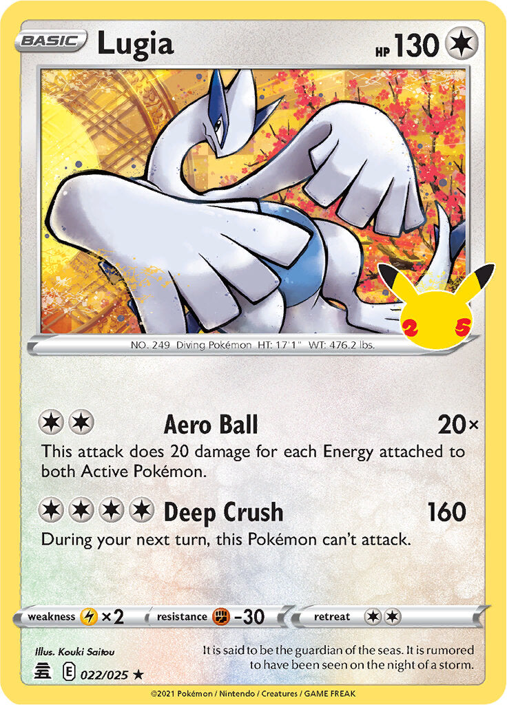 Lugia (022/025) [Celebrations: 25th Anniversary] | Enigma On Main