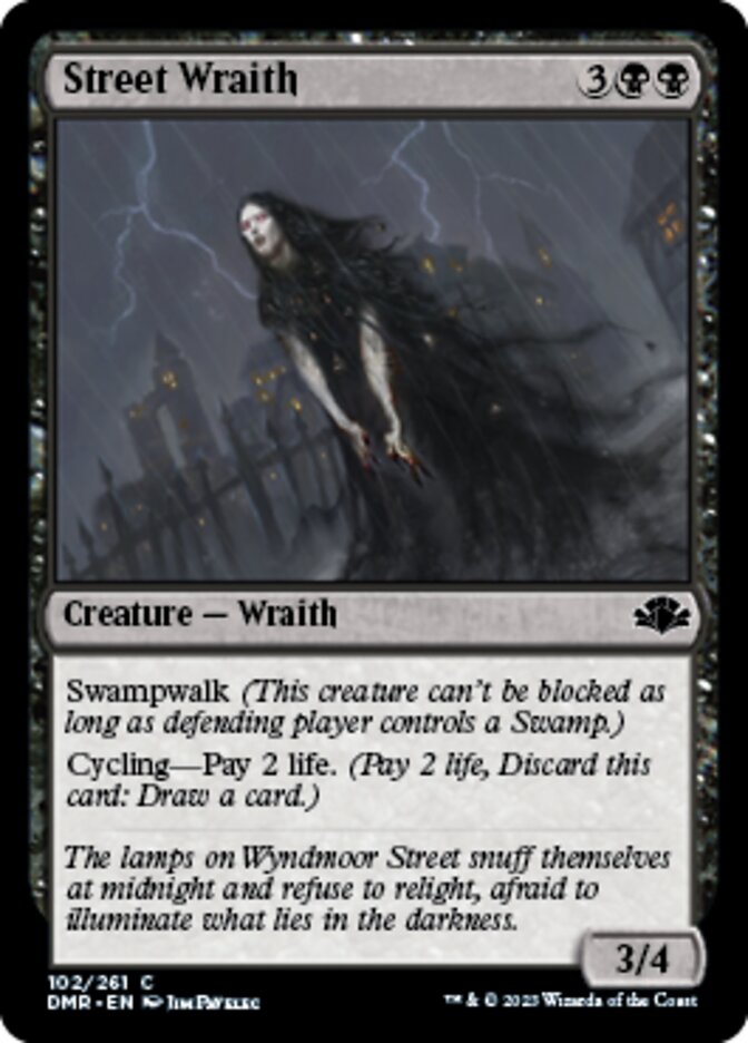 Street Wraith [Dominaria Remastered] | Enigma On Main